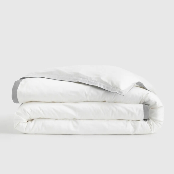 NWT! Quince 100% Organic Sateen Cotton Duvet Cover! King(99)(READ)